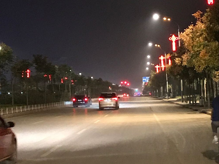 菏澤市鄆城縣水滸路、金河路照明改造